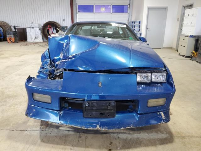 1G1FP23T6NL148532 - 1992 CHEVROLET CAMARO RS BLUE photo 5