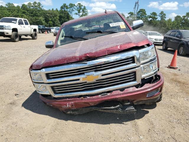 3GCUKTEJ0FG404399 - 2015 CHEVROLET SILVERADO K1500 HIGH COUNTRY BURGUNDY photo 5