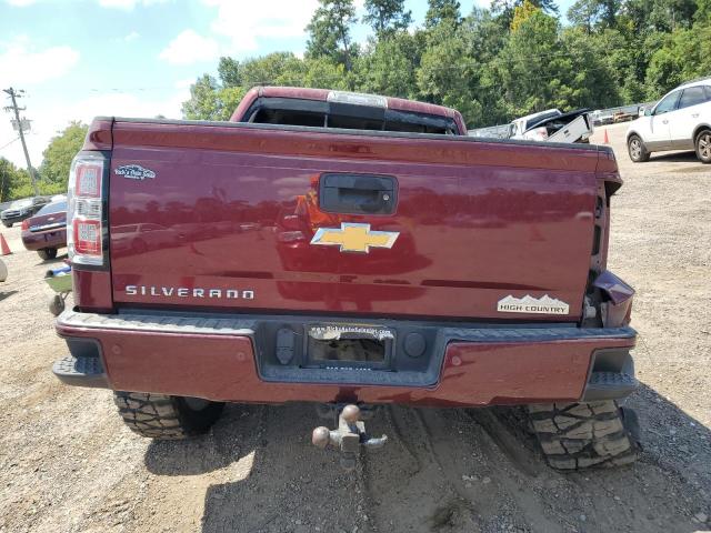 3GCUKTEJ0FG404399 - 2015 CHEVROLET SILVERADO K1500 HIGH COUNTRY BURGUNDY photo 6