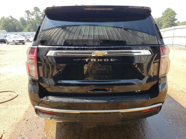 1GNSKNKD4PR170505 - 2023 CHEVROLET TAHOE K1500 LT BLACK photo 6