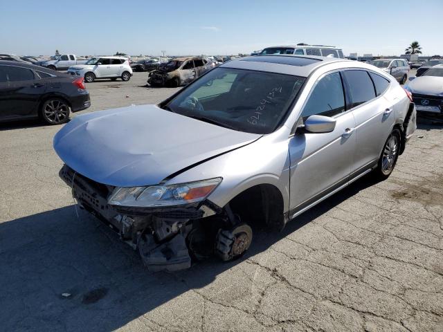 5J6TF3H35DL005544 - 2013 HONDA CROSSTOUR EX SILVER photo 1