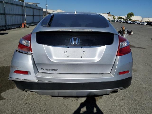 5J6TF3H35DL005544 - 2013 HONDA CROSSTOUR EX SILVER photo 6