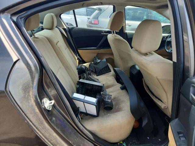 JM1BL1SF7A1177616 - 2010 MAZDA 3 I CHARCOAL photo 10