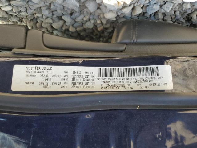 1C4RJFAGXFC133603 - 2015 JEEP GRAND CHER LAREDO 蓝色 照片 14