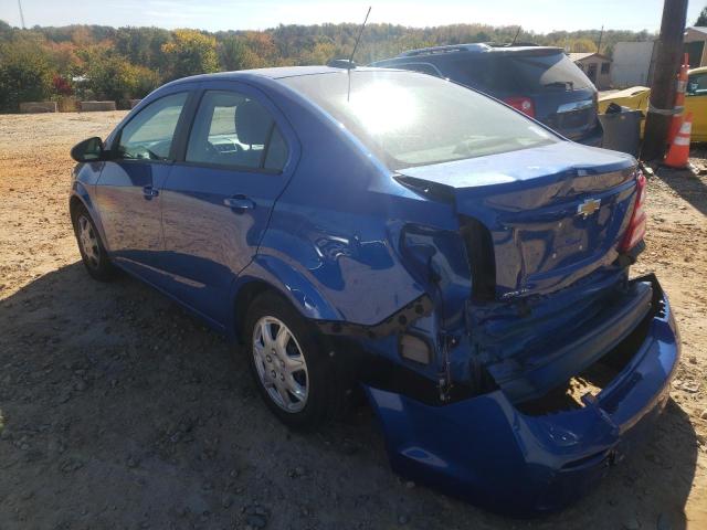 1G1JB5SHXJ4133902 - 2018 CHEVROLET SONIC LS 蓝色 照片 3