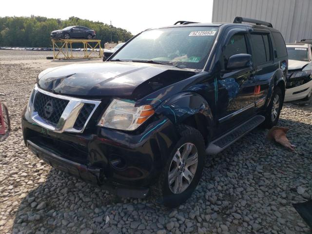 5N1AR1NBXCC628558 - 2012 NISSAN PATHFINDER S BLACK photo 1