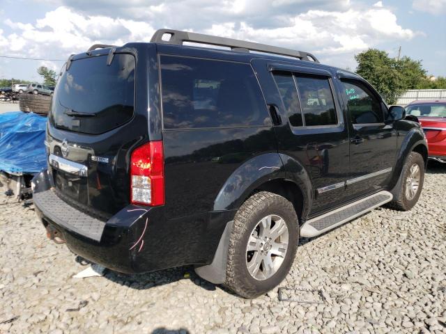 5N1AR1NBXCC628558 - 2012 NISSAN PATHFINDER S BLACK photo 3