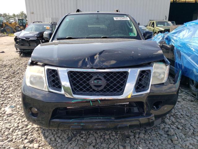 5N1AR1NBXCC628558 - 2012 NISSAN PATHFINDER S BLACK photo 5