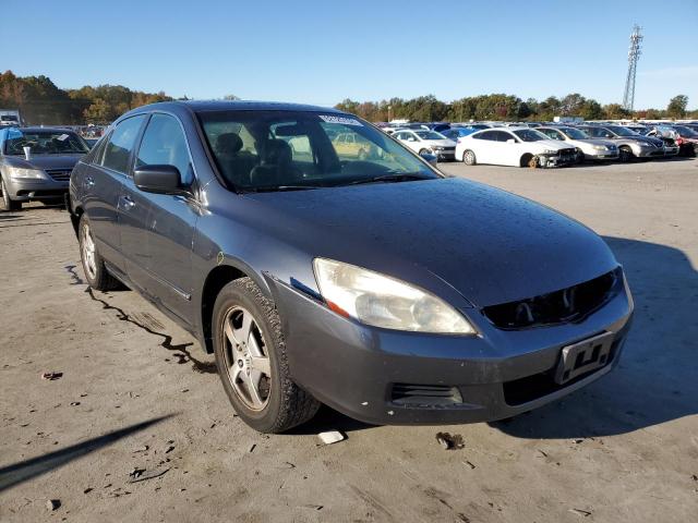 JHMCN36526C004124 - 2006 HONDA ACCORD HYBRID GRAY photo 1