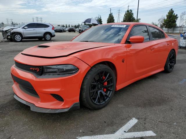 2C3CDXL97GH338848 - 2016 DODGE CHARGER SRT HELLCAT ORANGE photo 1