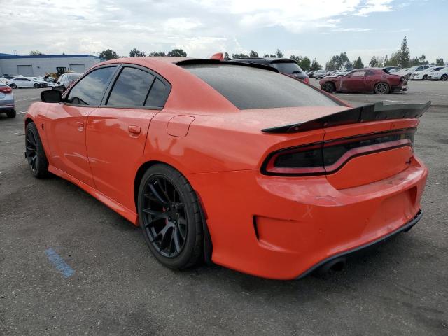 2C3CDXL97GH338848 - 2016 DODGE CHARGER SRT HELLCAT ORANGE photo 2