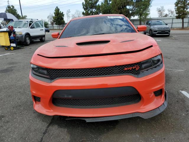 2C3CDXL97GH338848 - 2016 DODGE CHARGER SRT HELLCAT ORANGE photo 5