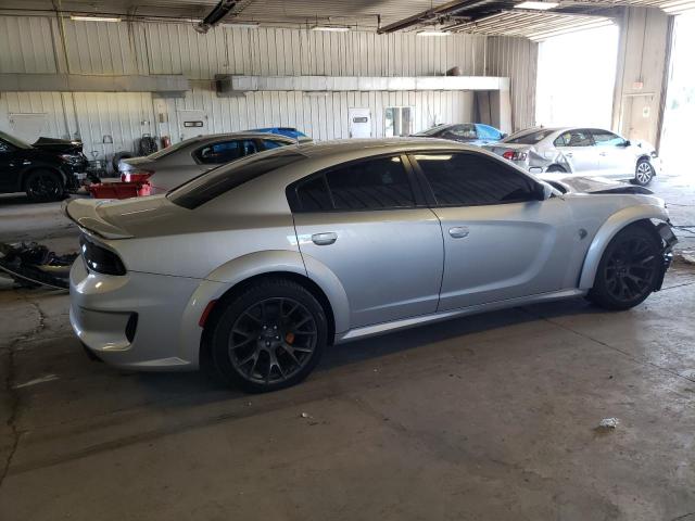 2C3CDXL92LH207188 - 2020 DODGE CHARGER SRT HELLCAT SILVER photo 3