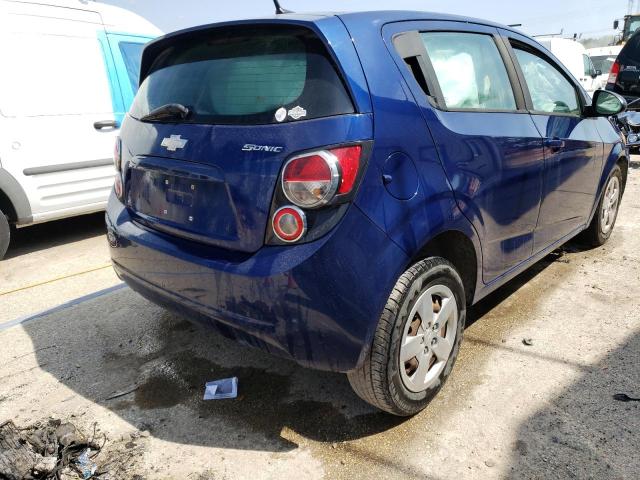 1G1JA6SH6D4168692 - 2013 CHEVROLET SONIC LS 蓝色 照片 3