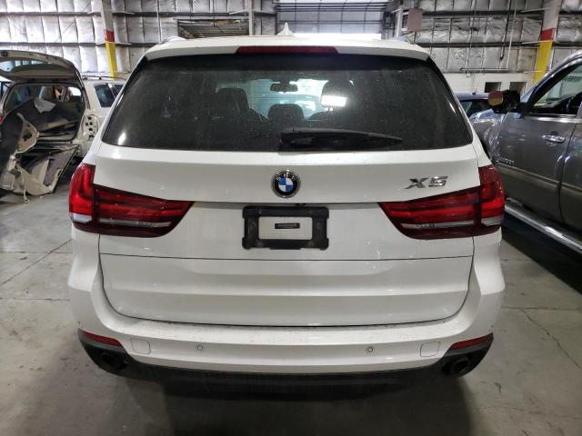 5UXKS4C50F0N05626 - 2015 BMW X5 XDRIVE35D WHITE photo 6