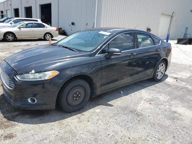 3FA6P0HD5ER133346 - 2014 FORD FUSION SE BLACK photo 1