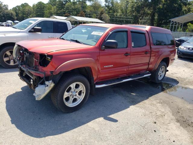 5TEKU72N45Z029622 - 2005 TOYOTA TACOMA DOUBLE CAB PRERUNNER LONG BED RED photo 1