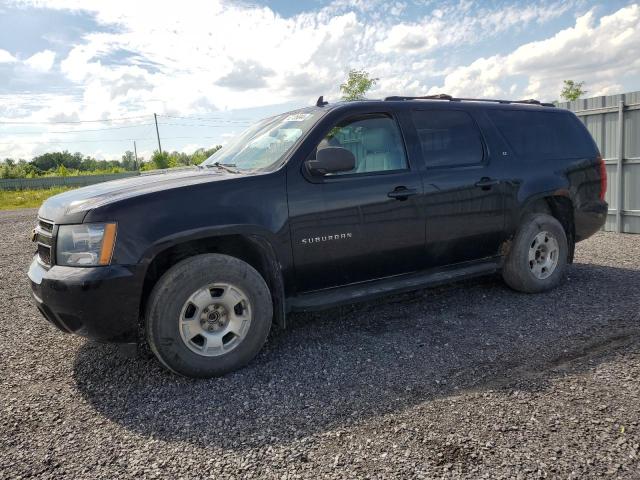 1GNSKJE72CR160712 - 2012 CHEVROLET SUBURBAN K1500 LT BLACK photo 1