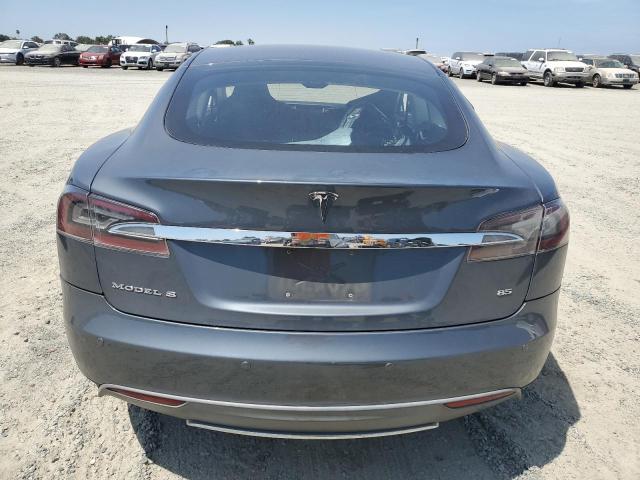 5YJSA1DN5DFP18054 - 2013 TESLA MODEL S GRAY photo 6