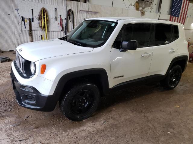 ZACCJBAB1JPH02152 - 2018 JEEP RENEGADE SPORT WHITE photo 1