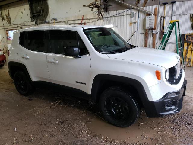 ZACCJBAB1JPH02152 - 2018 JEEP RENEGADE SPORT WHITE photo 4