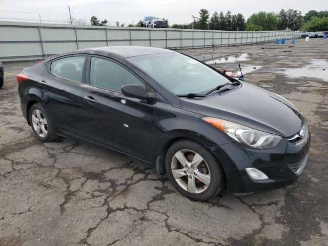 5NPDH4AE0DH211333 - 2013 HYUNDAI ELANTRA GLS BLACK photo 4