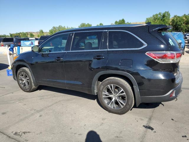 5TDJKRFH8GS288082 - 2016 TOYOTA HIGHLANDER XLE BLACK photo 2