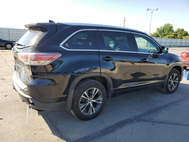 5TDJKRFH8GS288082 - 2016 TOYOTA HIGHLANDER XLE BLACK photo 3
