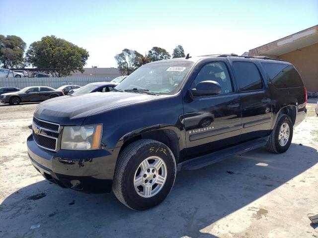 1GNFC16J68J229481 - 2008 CHEVROLET SUBURBAN C1500  LS BLACK photo 1