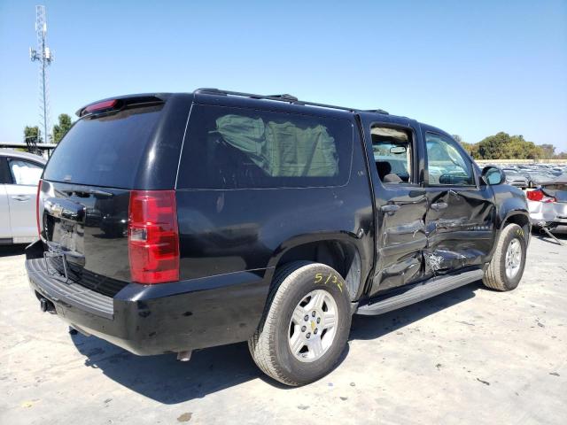 1GNFC16J68J229481 - 2008 CHEVROLET SUBURBAN C1500  LS BLACK photo 3