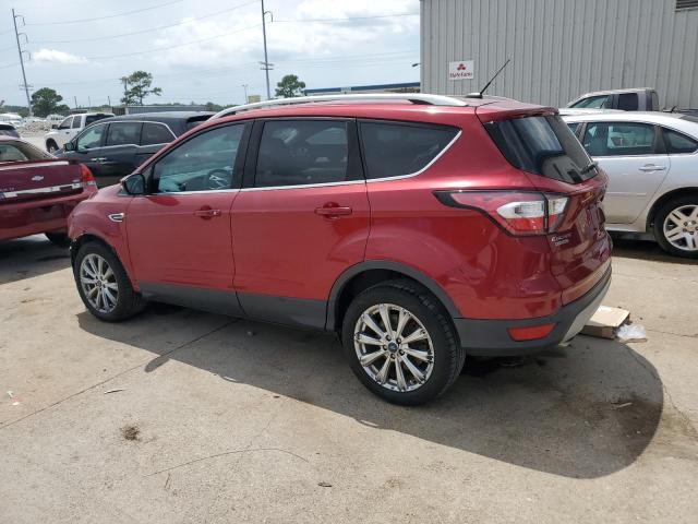 1FMCU0JD9HUC72551 - 2017 FORD ESCAPE TITANIUM RED photo 2