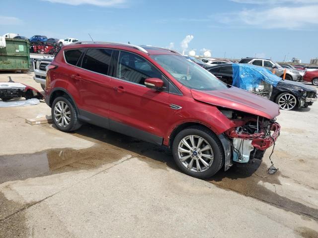 1FMCU0JD9HUC72551 - 2017 FORD ESCAPE TITANIUM RED photo 4