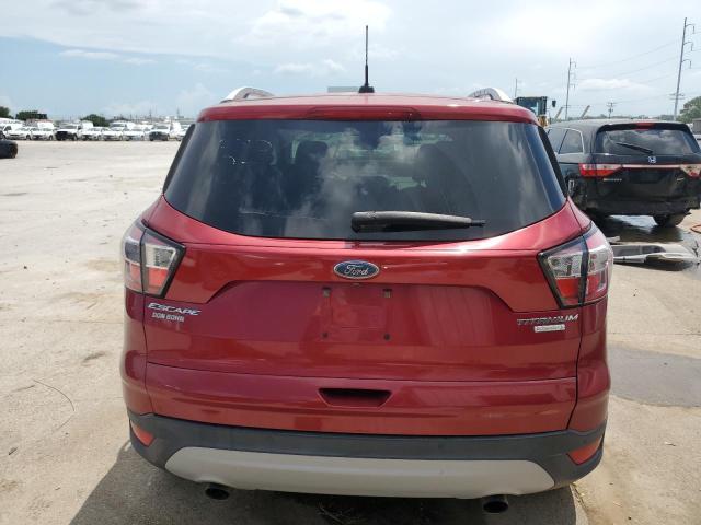 1FMCU0JD9HUC72551 - 2017 FORD ESCAPE TITANIUM RED photo 6