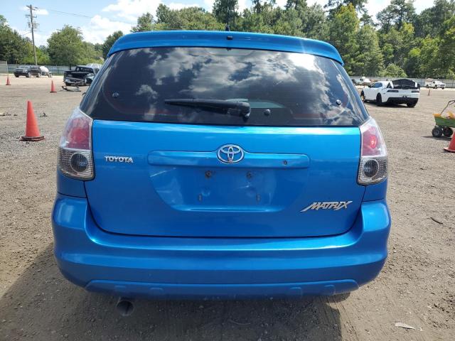 2T1KR32E77C677085 - 2007 TOYOTA COROLLA MA XR BLUE photo 6