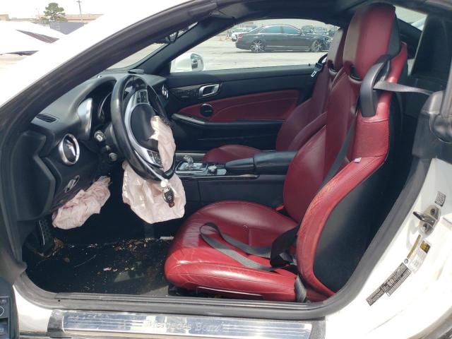 WDDPK3JA1GF115625 - 2016 MERCEDES-BENZ SLK 300 WHITE photo 7