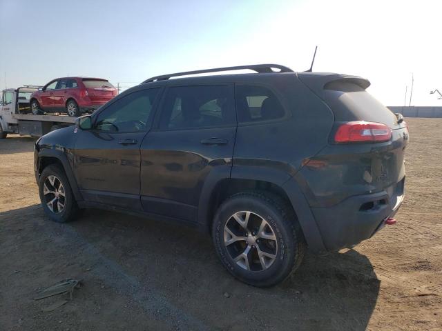 1C4PJMBS8HW637986 - 2017 JEEP CHEROKEE TRAILHAWK ნაცრისფერი ფოტო 2
