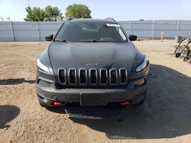 1C4PJMBS8HW637986 - 2017 JEEP CHEROKEE TRAILHAWK ნაცრისფერი ფოტო 5