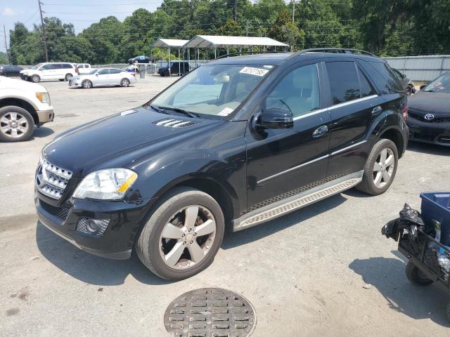 4JGBB8GB8BA726691 - 2011 MERCEDES-BENZ ML 350 4MATIC BLACK photo 1