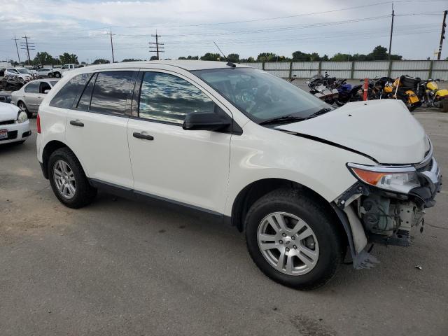 2FMDK3GC4CBA72167 - 2012 FORD EDGE SE WHITE photo 4