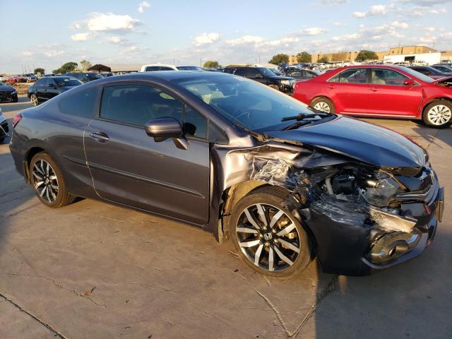 2HGFG3B02FH501336 - 2015 HONDA CIVIC EXL 灰色 照片 4