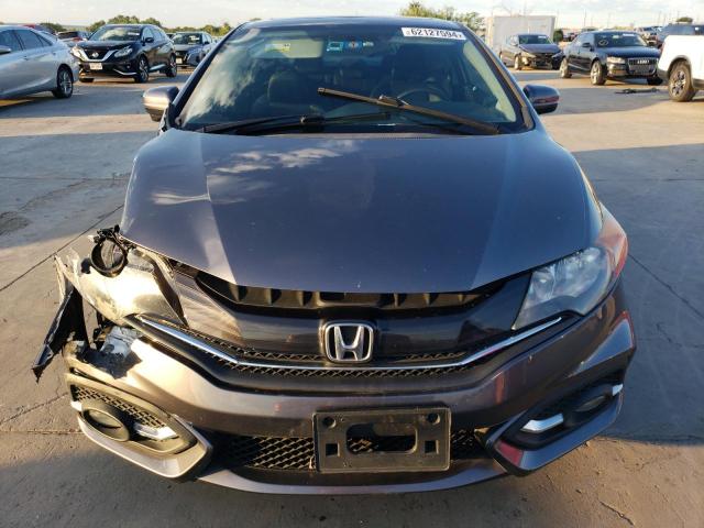 2HGFG3B02FH501336 - 2015 HONDA CIVIC EXL GRAY photo 5