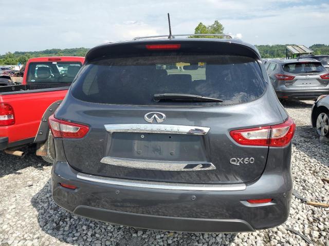 5N1AL0MM9EC503052 - 2014 INFINITI QX60 GRAY photo 6