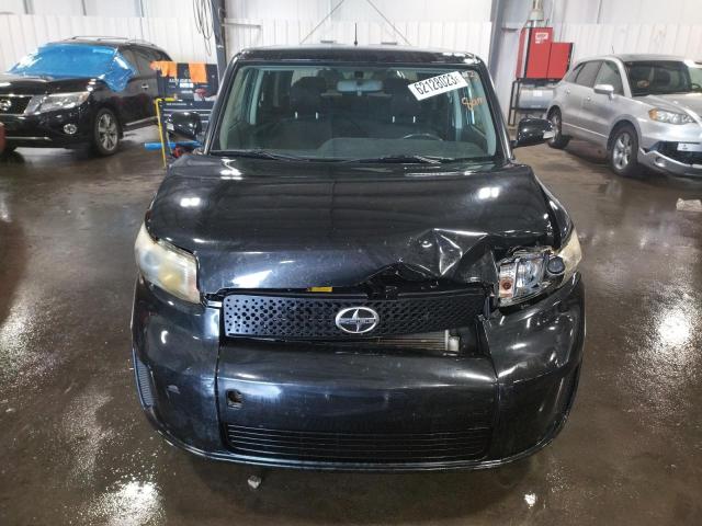 JTLKE50E381029151 - 2008 TOYOTA SCION XB BLACK photo 5