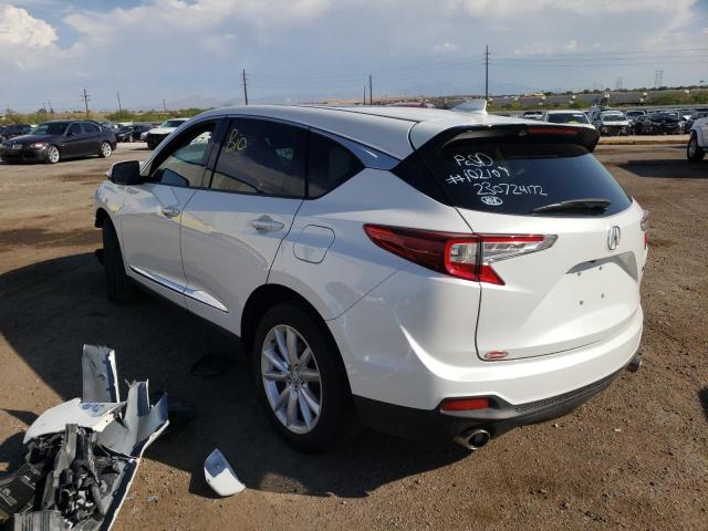 5J8TC1H37ML003783 - 2021 ACURA RDX WHITE photo 2