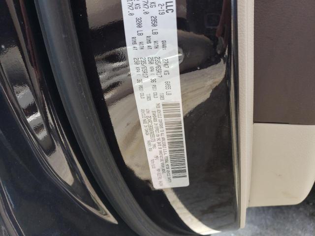 2C4RC1BG6KR655173 - 2019 CHRYSLER PACIFICA TOURING L შავი ფოტო 12