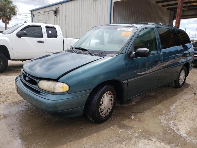 2FMDA5143TBC61893 - 1996 FORD WINDSTAR WAGON GREEN photo 1