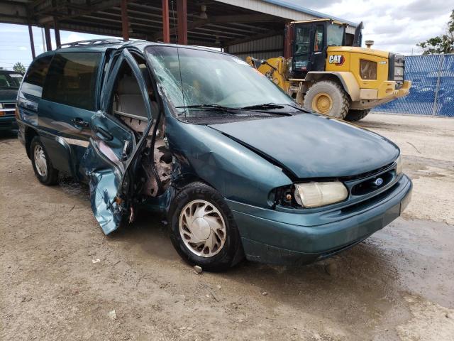 2FMDA5143TBC61893 - 1996 FORD WINDSTAR WAGON GREEN photo 4