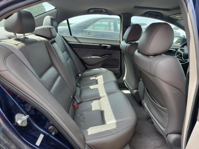 2HGFA16948H510847 - 2008 HONDA CIVIC EXL BLUE photo 10