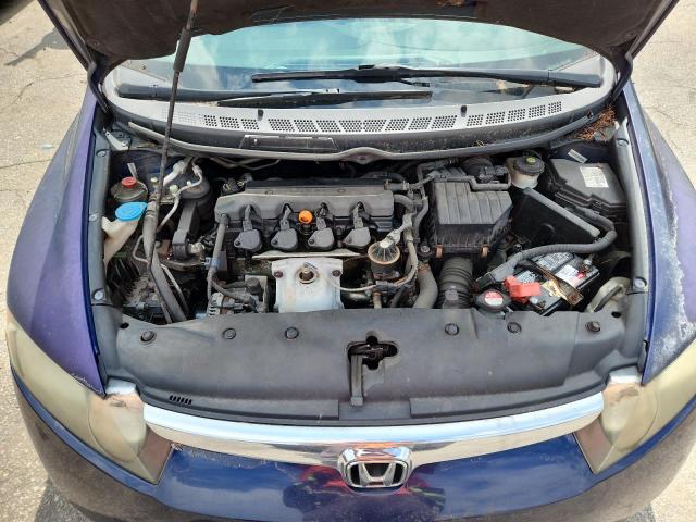 2HGFA16948H510847 - 2008 HONDA CIVIC EXL BLUE photo 11