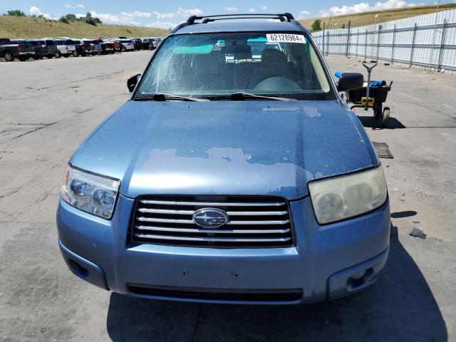 JF1SG63668H702219 - 2008 SUBARU FORESTER 2.5X BLUE photo 5